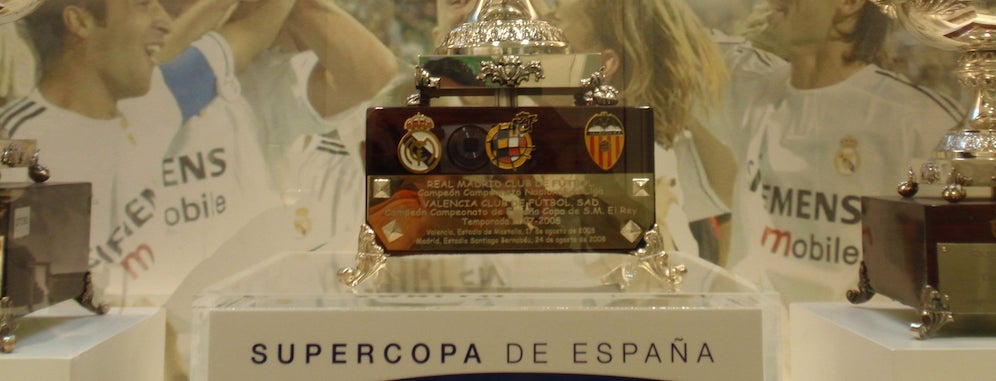 Supercopa de España con Comic Sans