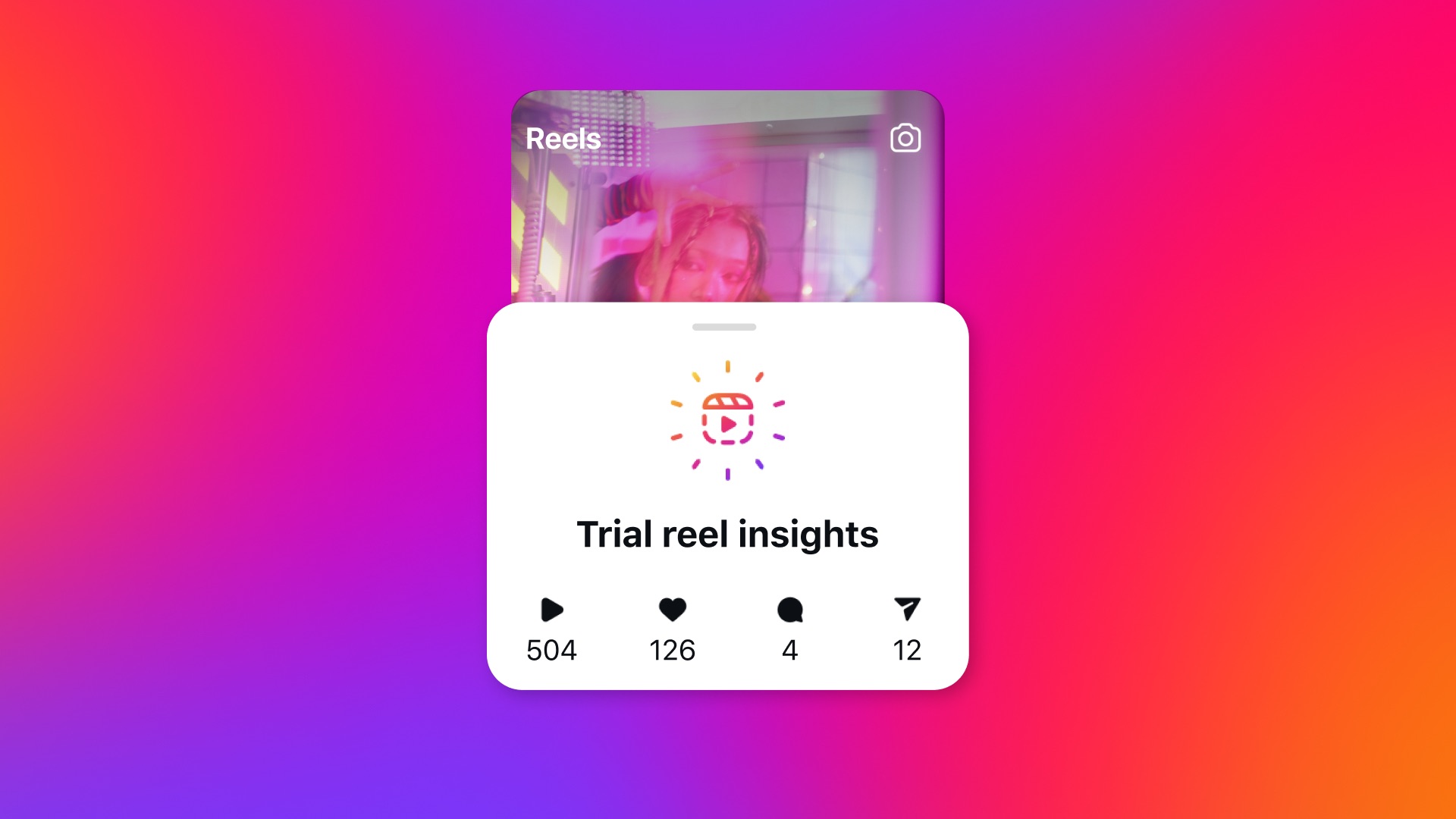 Trial Reels de Instagram